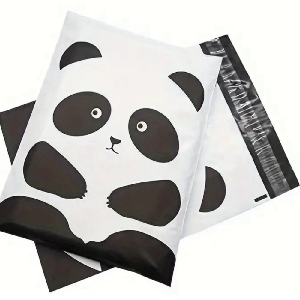 10piece 10x13 PANDA poly mailers